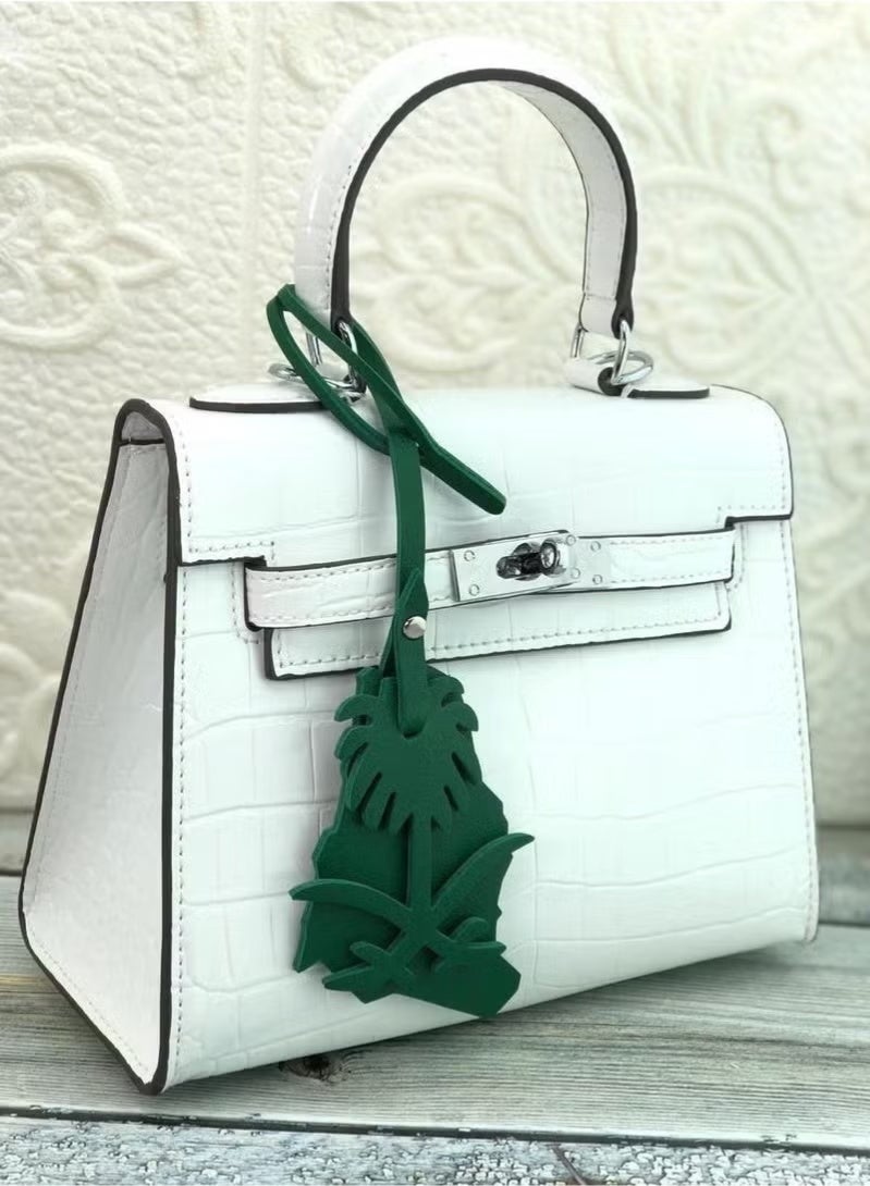 Saudi Arabia Map Pendant,Saudi Coat of Arms Pendant,Two Swords and Palm Tree Pendant + Kingdom Map - Image 3