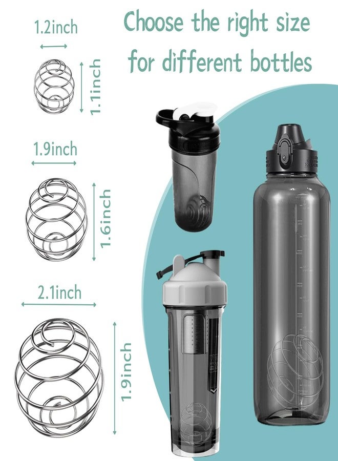 KASBEE 304 Stainless Steel Shaker Balls, 8PCS Milkshake Protein Balls Replacement, Shaker Bottle Balls for Drinking Bottle Cup, 3 Sizes - Image 5
