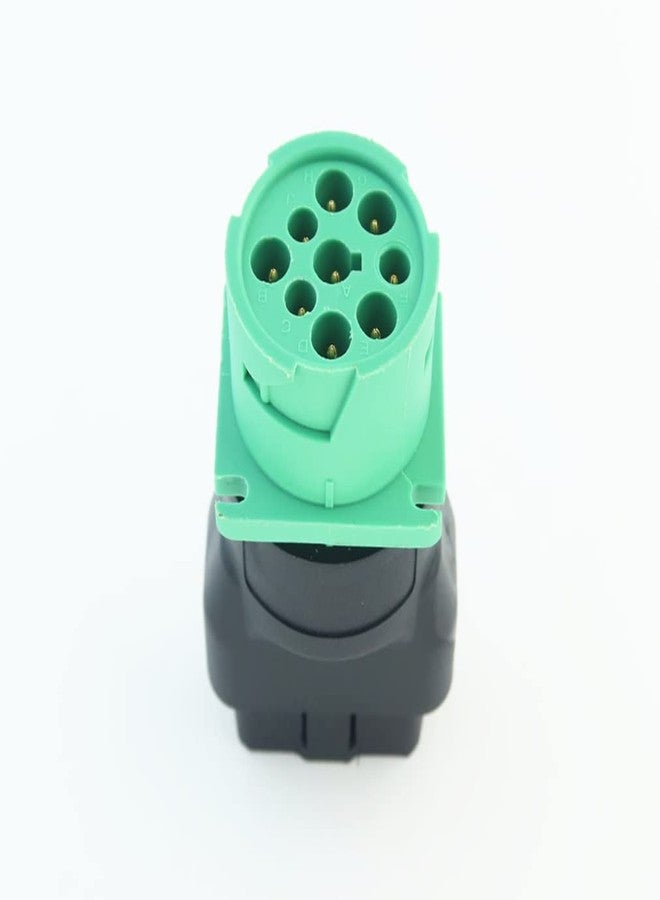 MITOB OBD2 Male to Green J1939 Female Adapter - Image 2