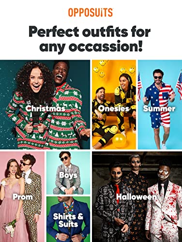 Opposuits Solid Colored Suits for Boys Outfits Come with Pants, Jacket and Tie,Navy Royale Teen,16 - Image 5