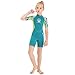 Skyone Wetsuit Kids Shorty Neoprene Thermal Diving Swimsuit 2.5MM for Girls Boys Child Teen Youth Toddler, One Piece - Image 2