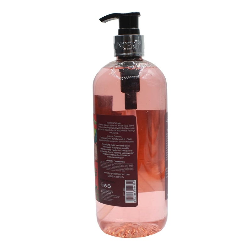 EST Eyup Sabri Tuncer 1923 Natural Soap Series Liquid AmberNatural Olive Oil 500ml - Image 3