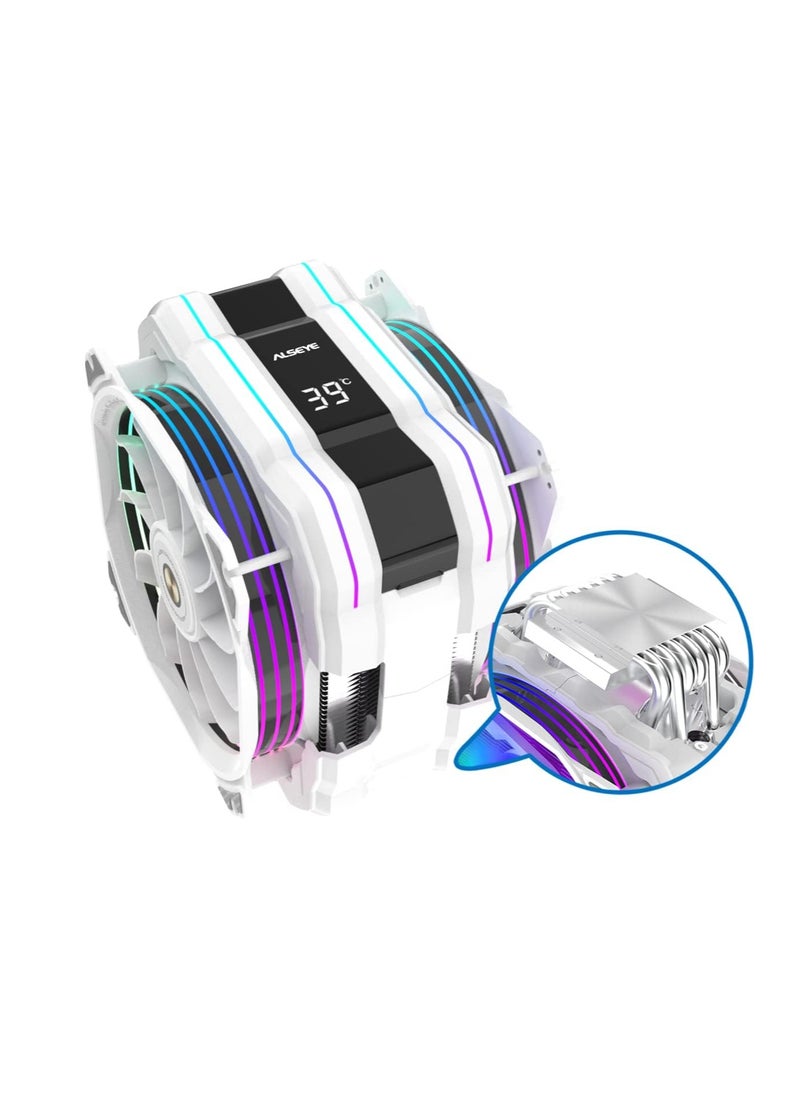 ALSEYE - CPU COOLER  M120 ALSEYE - WHITE - Image 1