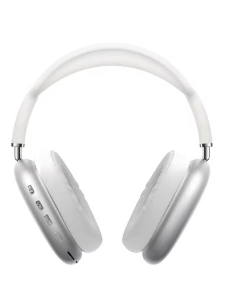 Dream Zone P9 Bluetooth Wireless Headset Over-Ear Headphone With Mic White - Image 1