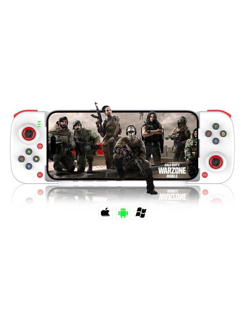 Bluetooth Controller for iPhone/iPad/MacBook/iOS/Android/Samsung/Tablet/PC Wireless Gamepad Joystick with Back Button, Analog Triggers, Stretchable, Direct Play for Call of Duty, Genshin Impact - Image 1