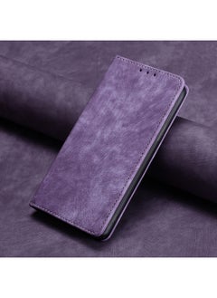 For OPPO Reno 8 5G Stand Phone Case 7 SE 5G Flip Case 4 SE Card Leather Case-Color:Purple-Applicable Model:OPPO Reno ACE 2