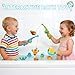 AMCHSURI Baby Bath Toys for Kids Ages 13 26Pcs Mold Free Bath Toys Toddler 24 for Fishing Game Toys with Fishing Rod Net and Storage Bag Water Table Pool Bathtub Toys for Toddlers and Kids Ages 35 48 - Image 4