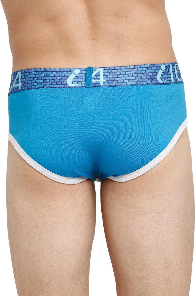 IC4 Store IC4 Men's Fashion Briefs - T-Blue, Pack of 3 - Image 3