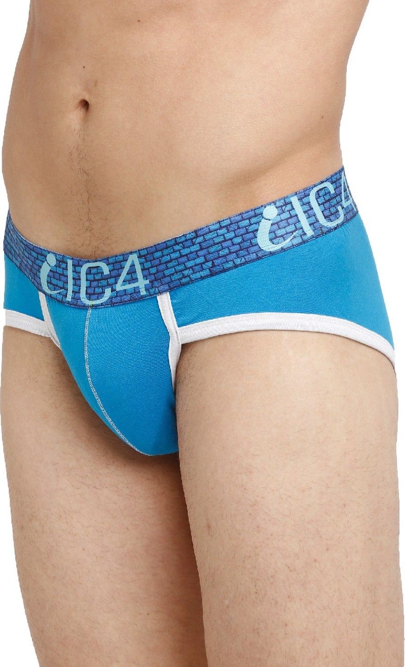 IC4 Store IC4 Men's Fashion Briefs - T-Blue, Pack of 3 - Image 2