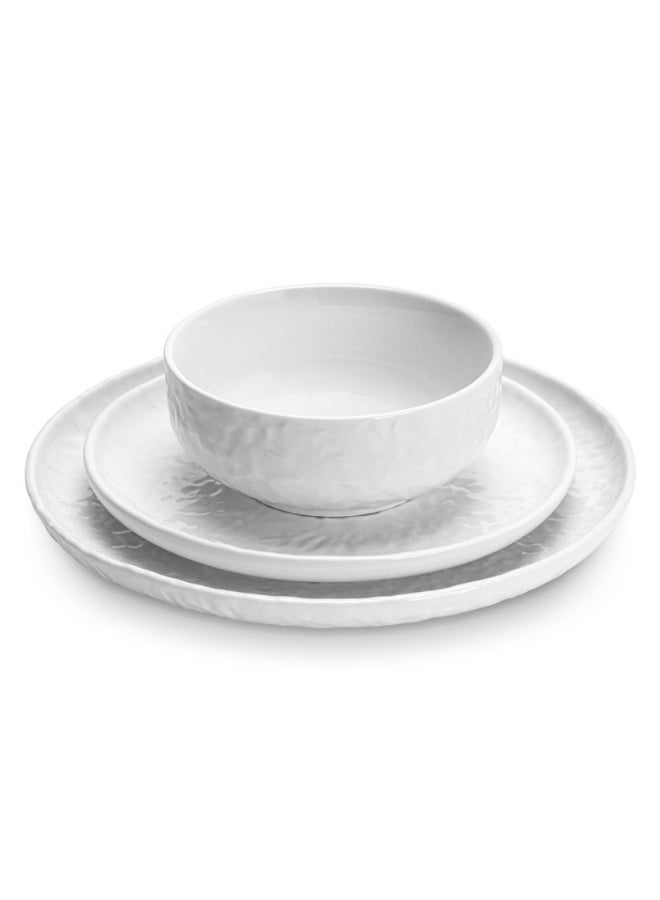 Fissman Dinner Set 18pcs Porcelain Tableware Plates Bowls Set - Image 2
