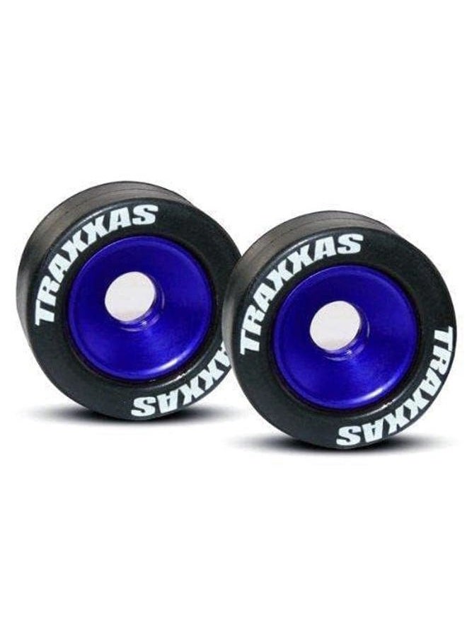 TRAXXAS RC Cars Accessories Aluminum Wheels, Blue - Tra5186A - Image 2