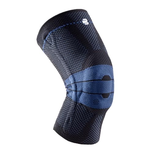 Bauerfeind - GenuTrain - Knee Brace - Targeted Support for Pain Relief and Stabilization of The Knee, Provides Relief of Weak, Swollen, and Injured Knees- Size 0 - Color Black - Image 1