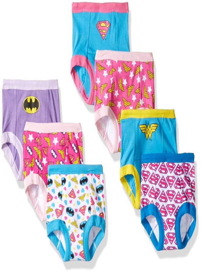 DC Comics Toddler Potty Training Pants with Superman, Batman & Wonder Woman With Success Chart & Stickers - Image 1