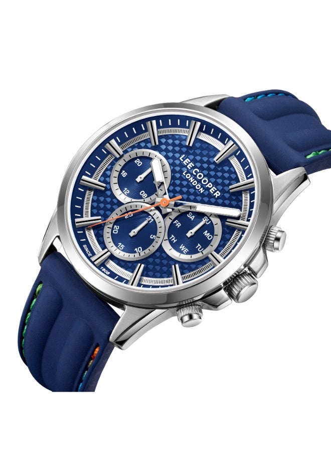 لي كوبر ساعة رجالية متعددة الوظائف من السيليكون . -  مم - Image 4