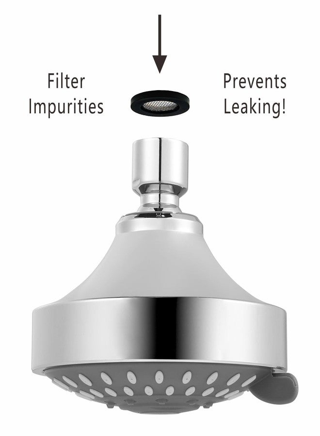 Voolan 3 Pack 3/4" Shower Head Gasket, Washer Filters Water Impurities, Creates A Seal to Prevent Leakage, for 1/2" Shower Head - Image 3