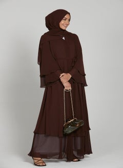 Elegant Maroon plain abaya wityh belt and Hijab-N244A - pzsku/Z00E872F26029B0EF271BZ/45/_/1738004995/3f46a03a-654b-4ab5-a77c-a1992c17da9c