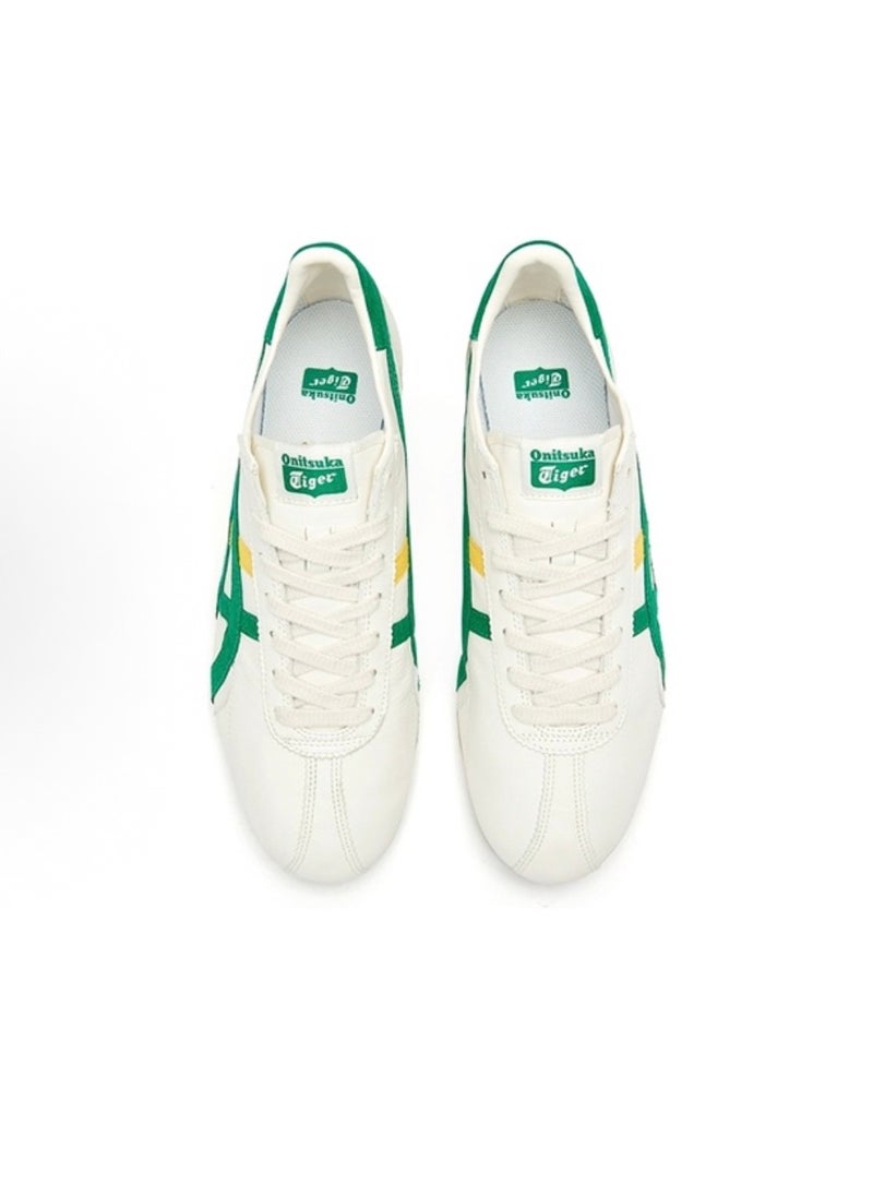 Onitsuka Tiger RUNSPARK Retro Sneakers Casual Shoes White/Yellow/Green  - Image 4