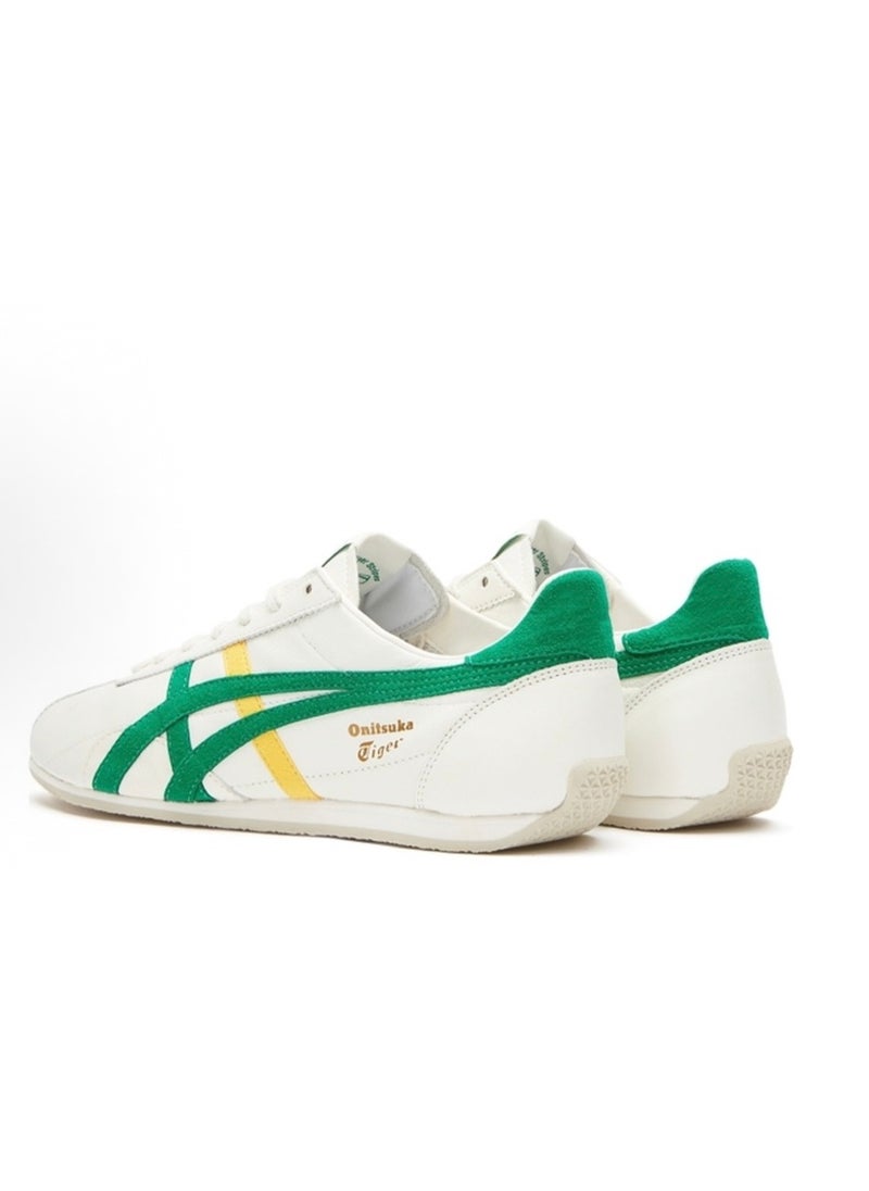 Onitsuka Tiger RUNSPARK Retro Sneakers Casual Shoes White/Yellow/Green  - Image 3