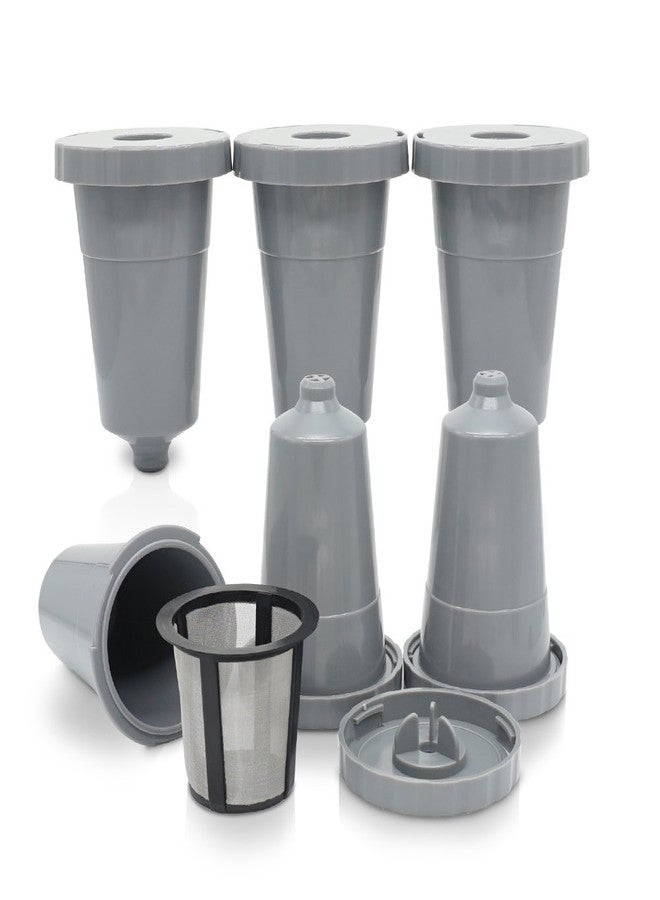 Rizanee 6 Pack Reusable Coffee Filter for Keurig 1.0 Brewers Fit B30 B40 B50 B60 B70 Series, Refillable Single Cup Coffee Capsule Filter Pods - Image 1