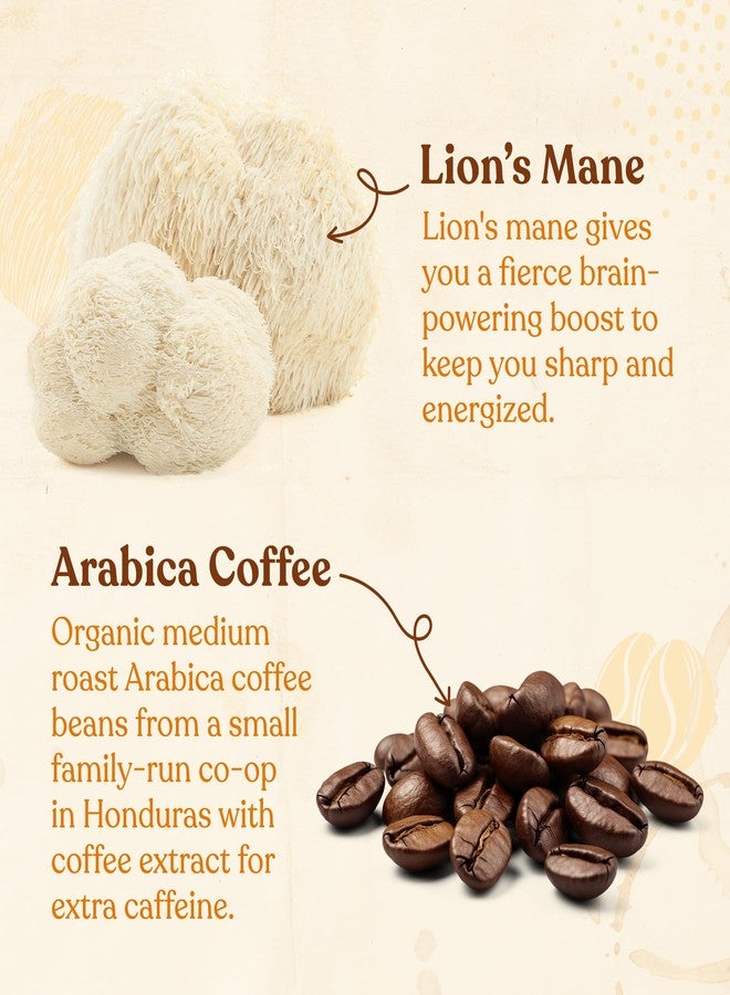 Four Sigmatic Focus Coffee Pods Compatible with Nespresso Original | Organic Medium Roast Espresso with Added Focus | Mushroom Coffee Enhanced with Lion's Mane | Medium Roast 10ct - Image 2