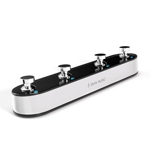 ENYA INSPIRE & SONIC JT Electric Guitar Compact Foot Pedal Controller-Smart App Integration & Instant Tone Switching - Image 1