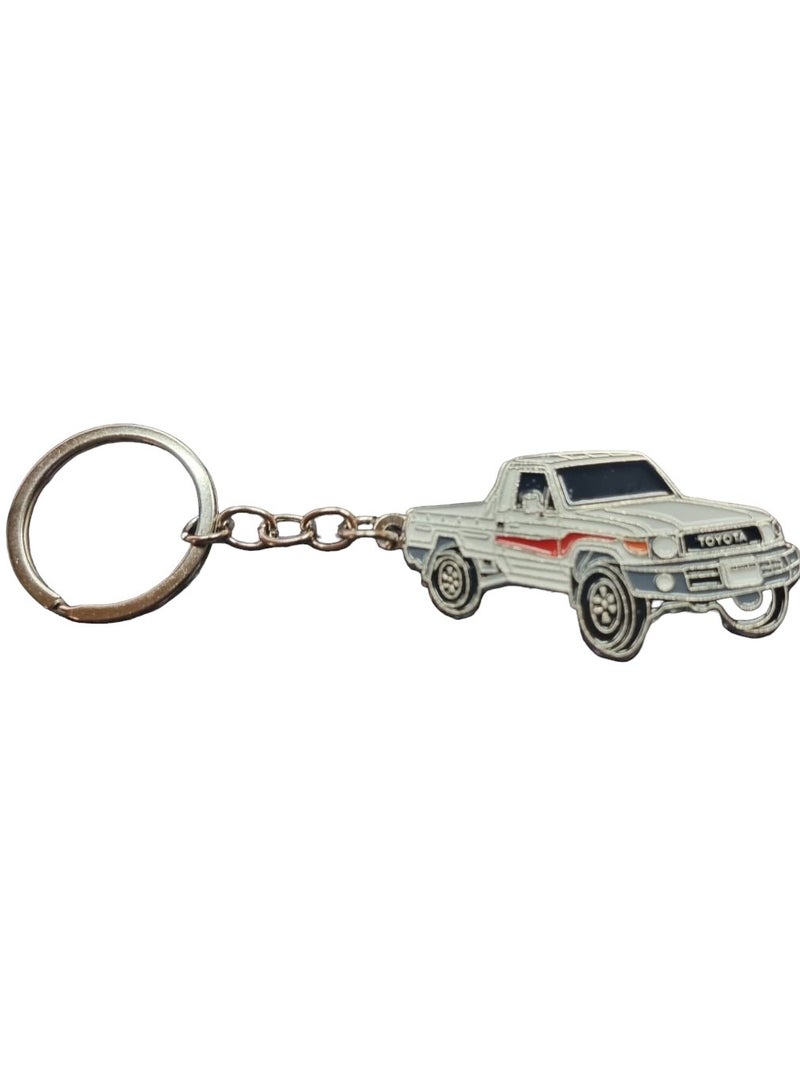Car Metal Key Chain Toyota Truck - Image 1