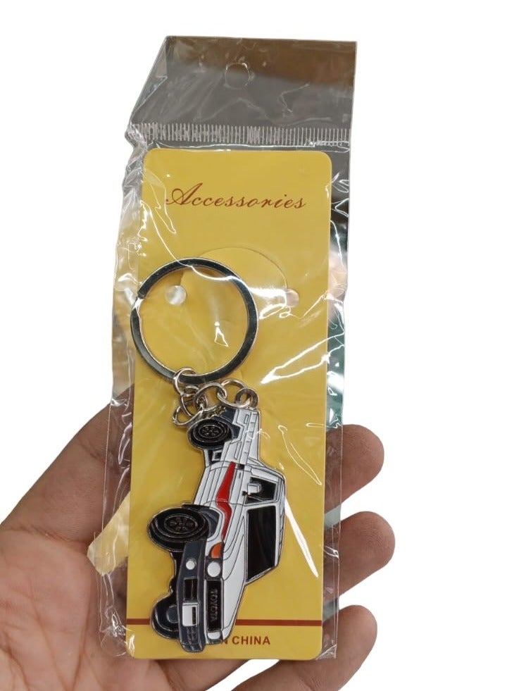 Car Metal Key Chain Toyota Truck - Image 2