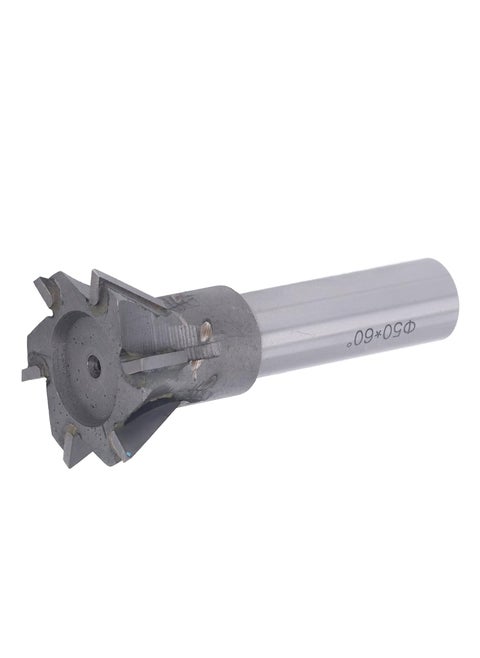 Dovetail Cutter 60 Degree Quenching Cemented Carbide Universal Handle High Temperature Resistance End Mill Smooth Chip Evacuation Efficient Flexible Dovetail Cutter Milling for Non Ferrous Metals