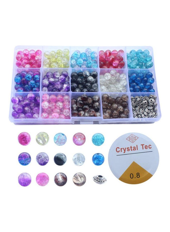 NIBEMINENT 350-Piece DIY Glass Bead Set - Image 1