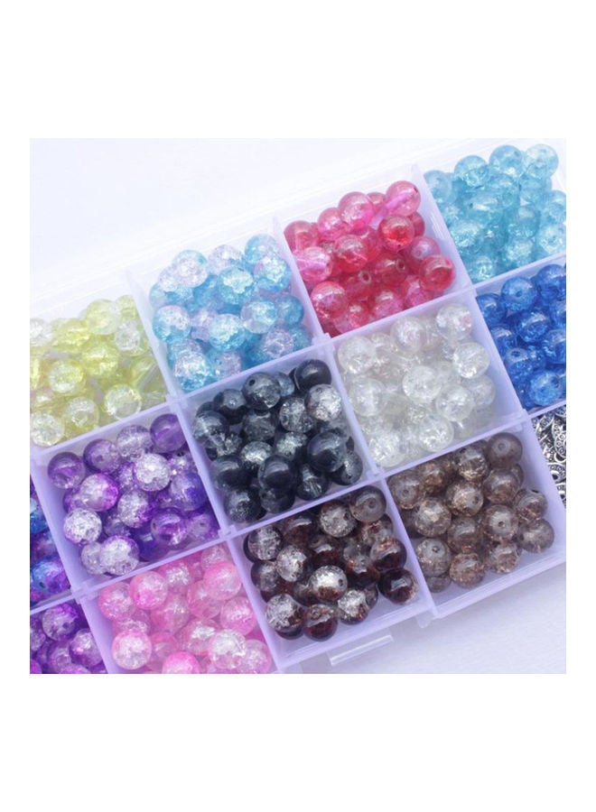 NIBEMINENT 350-Piece DIY Glass Bead Set - Image 2