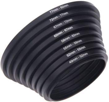 FotoCart Lens Step Up Filter Ring Stepping Adapter Metal (Combo) - Image 5