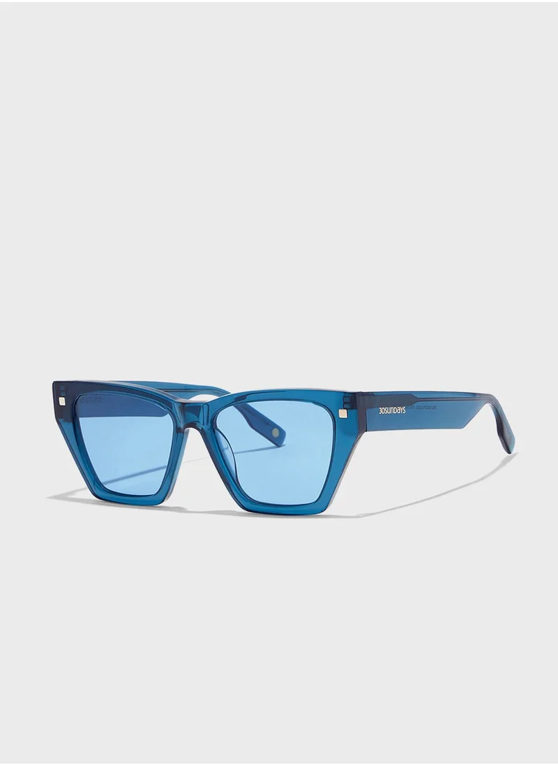 30 سندايز Rhodes Pentagon Sunglasses