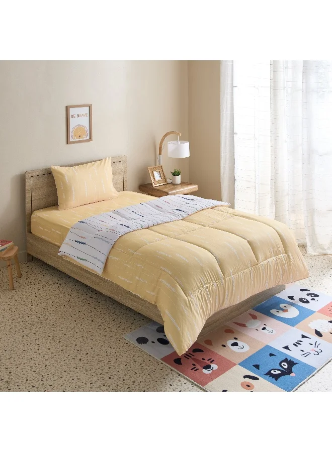 هوم بوكس طقم لحاف مايكروفايبر Joy Slumber قطعتين - 160x220 سم