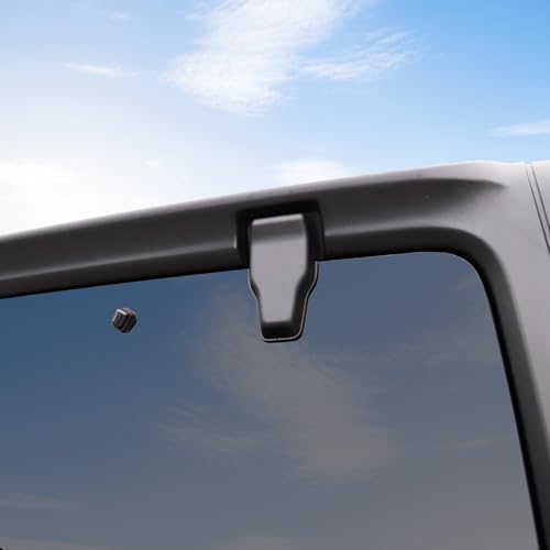RT-TCZ RTTCZ for Jeep JL Rear Window Hinge Cover Original Replacement for Jeep Wrangler JL JLU 2018 up Black Exterior Accessories 2pcs - Image 3