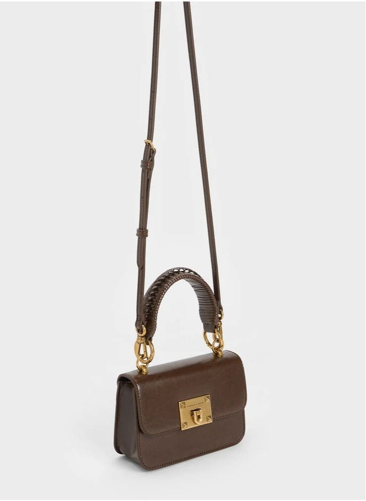 Charles & Keith Charles & Keith Compilation Tote Bag Crossbody Flap  - Image 5
