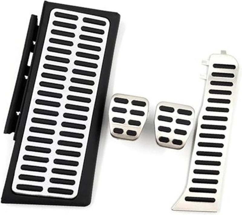 Wivplex Stainless Steel Pedal Pad Set for A3 S3 - Image 1