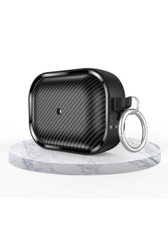 Generic Case Cover For AirPods Pro 2 Photo Frame Carbon Fiber Series Earphone Case Black 