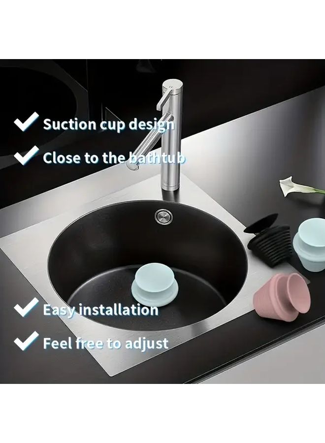 Universal Bathroom Bathtub Drain Plug With Suction Cup Random Color - Image 5