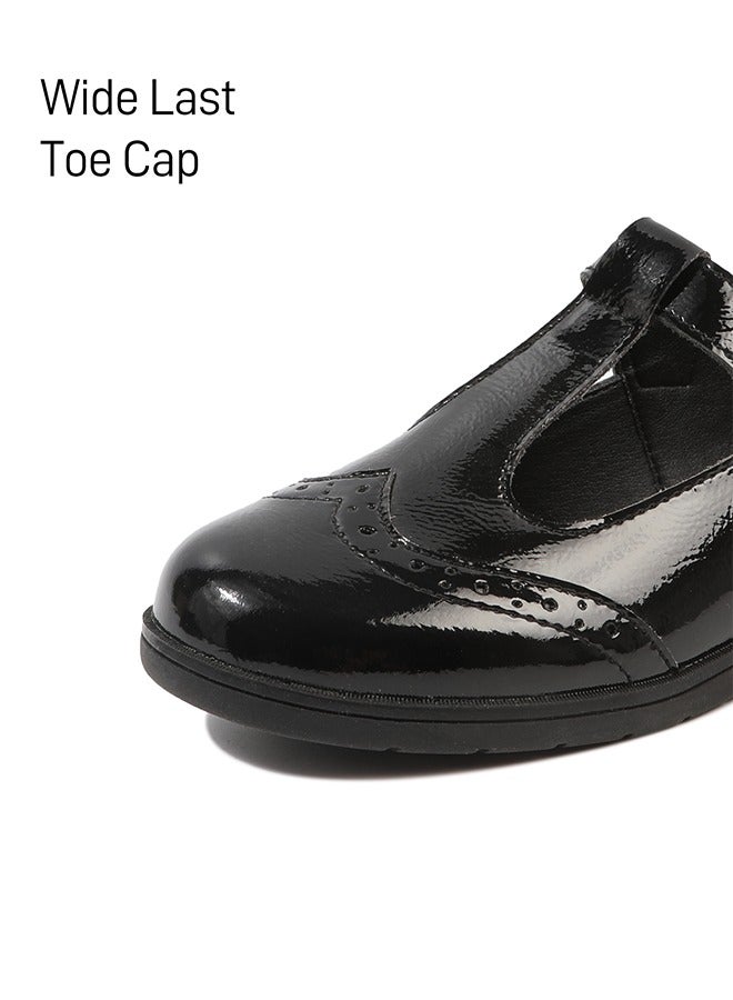 تارانيس حذاء أطفال تارانيس البروغ  - تفاصيل حذاء ماري جين أنيق للأطفال الصغار شقق البروغ - Image 2