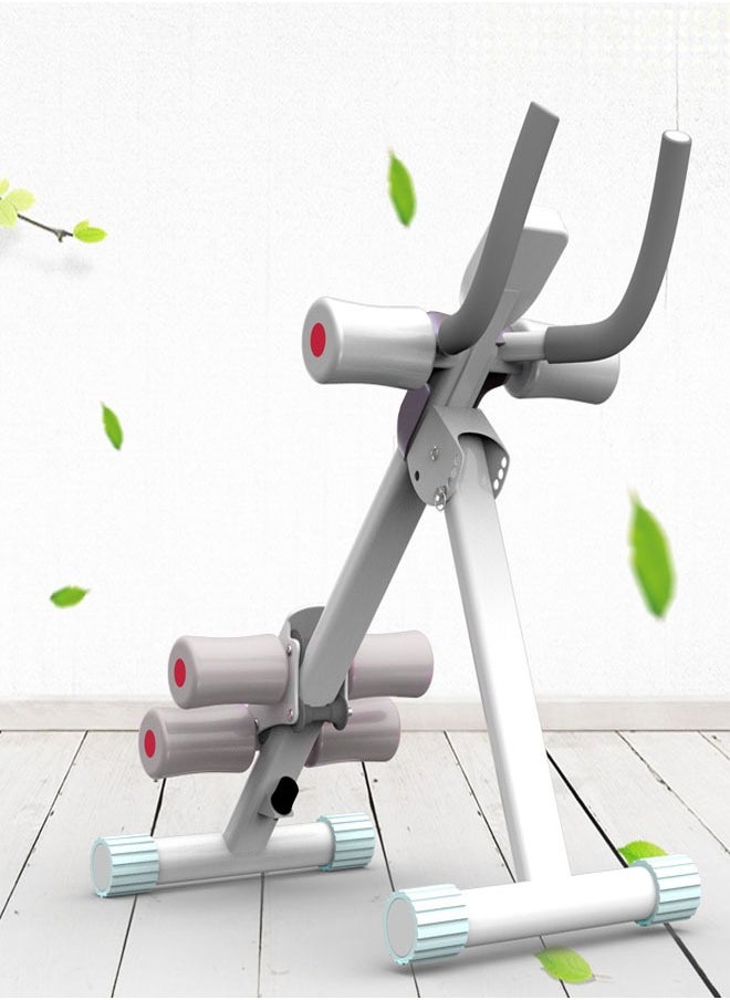 ZCM-HAPPY Abdominal Exercise Machine ABS Fitness Glider Full Body Abdominal Trainer Machine for Waist and Crunch with LCD Monitor  - Image 4