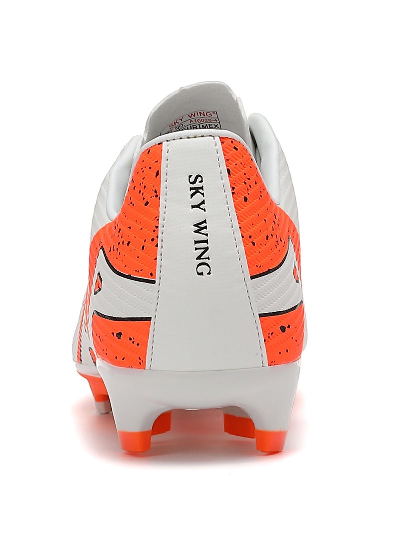 SKY WING Football Cleats Men And Women And Kid,Indoor Outdoor Low Top Soccer Shoes For Boy And Girl Lightweight Shock Resistant Training Boots Professional Turf Shoes Sport Athletic Ground Football Boots  - Image 3