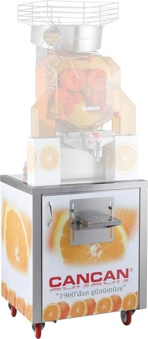 Eurofaz Cancan 38 Orange Juicer Machine Mobile Cart CAN-1101  - Image 2