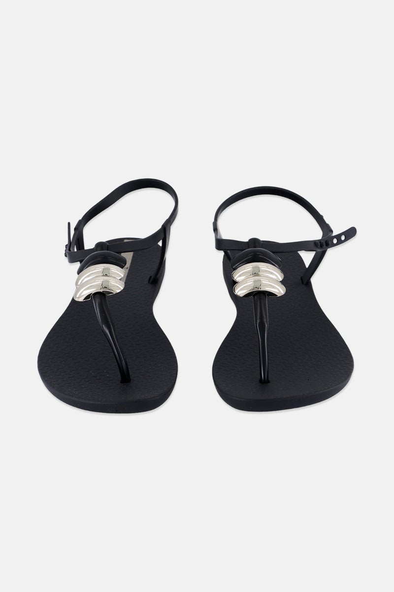 Ipanema Women Adjustable Closure Sandal, Black - Image 4