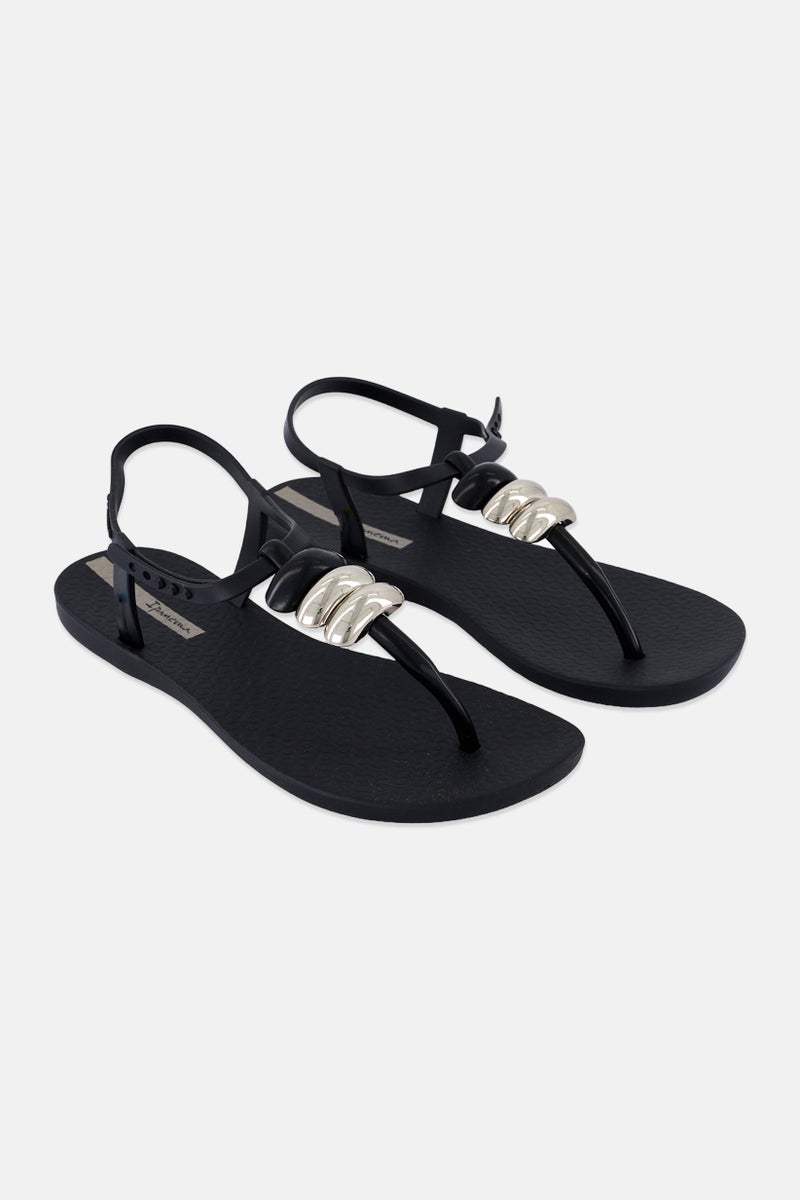 Ipanema Women Adjustable Closure Sandal, Black - Image 1