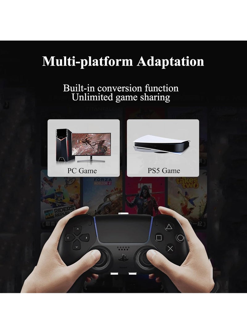 PS5 Bluetooth wireless gamepad plug-in back on with continuous programming custom mapping four back keys - Image 4