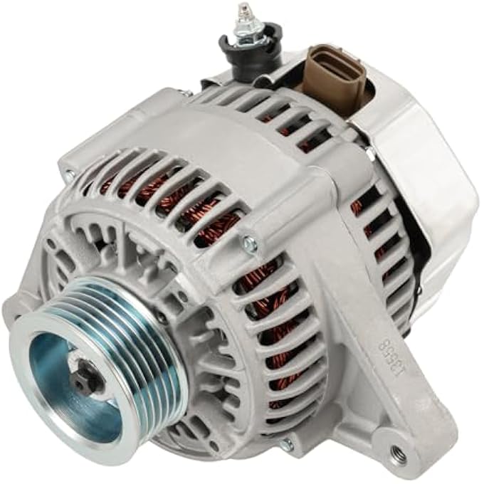KAX New Alternator,80Amp Automotive Replacement Alternator fit for 1995-1999 Avalon, 1994-1996 Camry, 1994-1996 ES300,Alternators Replace OEM#13558 - Image 1