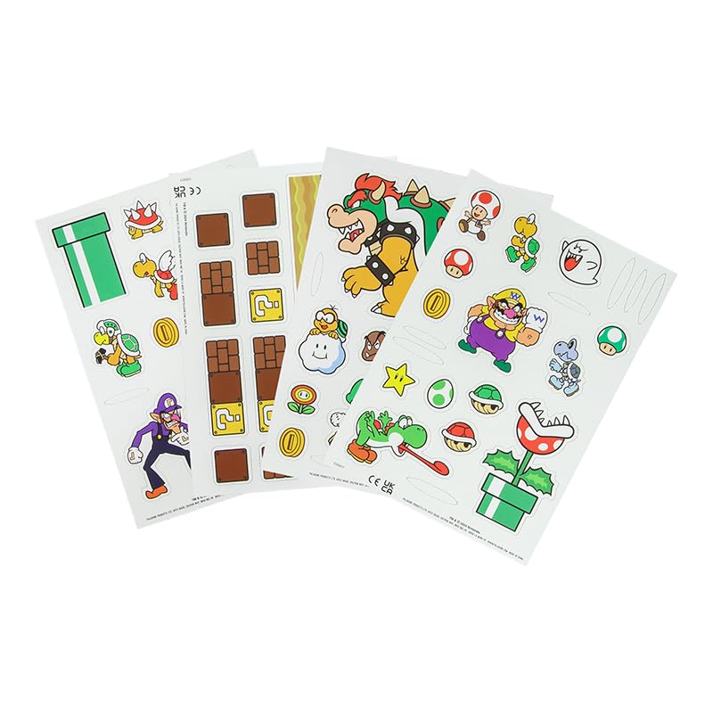 Paladone Nintendo Official Licensed Super Mario Bros Refrigerator Magnets by Paladone, 63 Iconic Mario Character Magnetic Set, Retro Gaming Gift Decor for Whiteboards, Fridge and Locker Decorations - Image 2