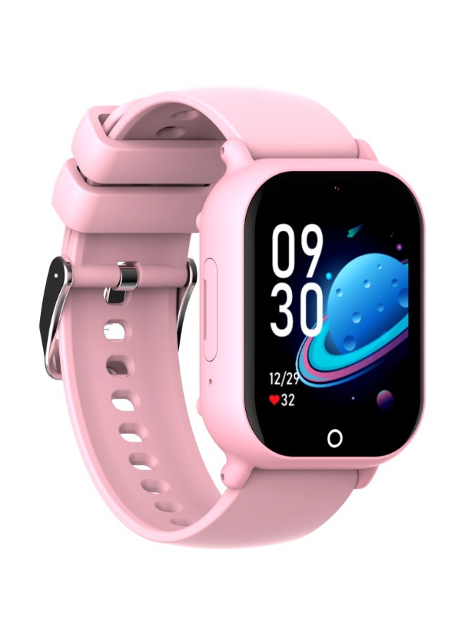 DCU TECNOLOGIC DCU Kids Smart Watch with GPS Tracker, 4G Video Calling, SOS Button, Camera, Games, HD Touchscreen, Splash Resistant, Works with iOS & Android, Pink - Image 2