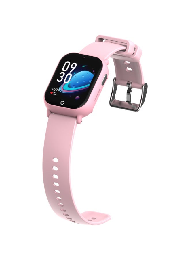 DCU TECNOLOGIC DCU Kids Smart Watch with GPS Tracker, 4G Video Calling, SOS Button, Camera, Games, HD Touchscreen, Splash Resistant, Works with iOS & Android, Pink - Image 3