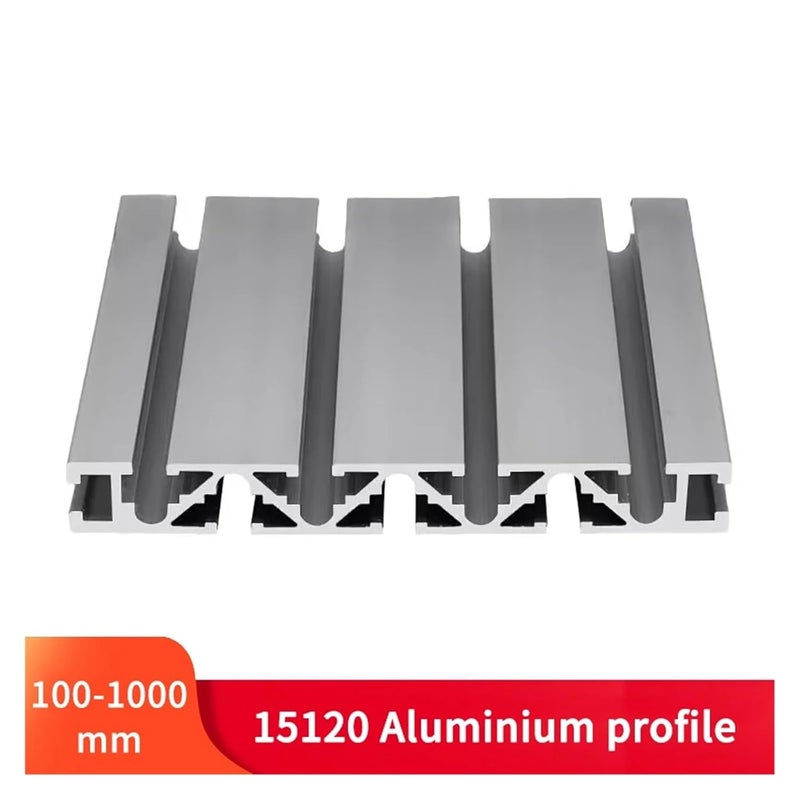 15120 قالب ألمنيوم، قضيب خطي مطلي بالأنود، مقاس 15x120 مم، لأجزاء CNC وطابعات 3D DIY، موديل Joyful (350 مم) - Image 2